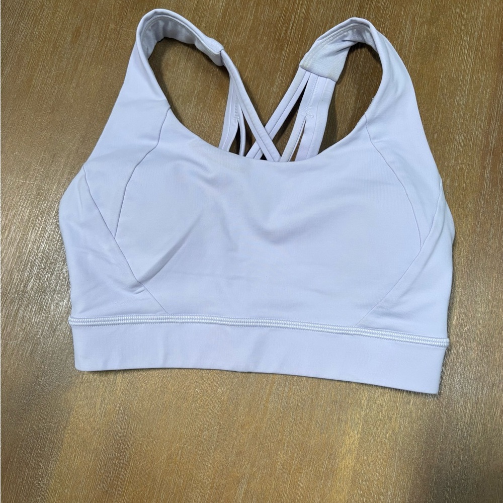 lululemon athletica Light Purple Strappy Sports Bra - Picture 1 of 5